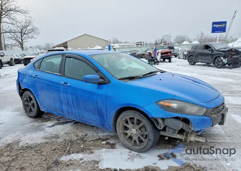 2016 Dodge Dart Se z USA, uszkodzony, nr VIN 1C3CDFAA7GD530369